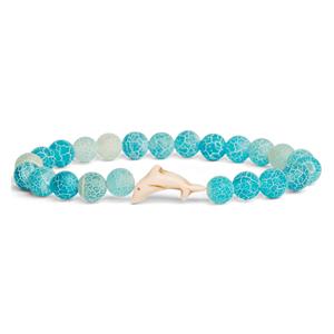 ODYSSEY DOLPHIN BRACELET -  aquablue